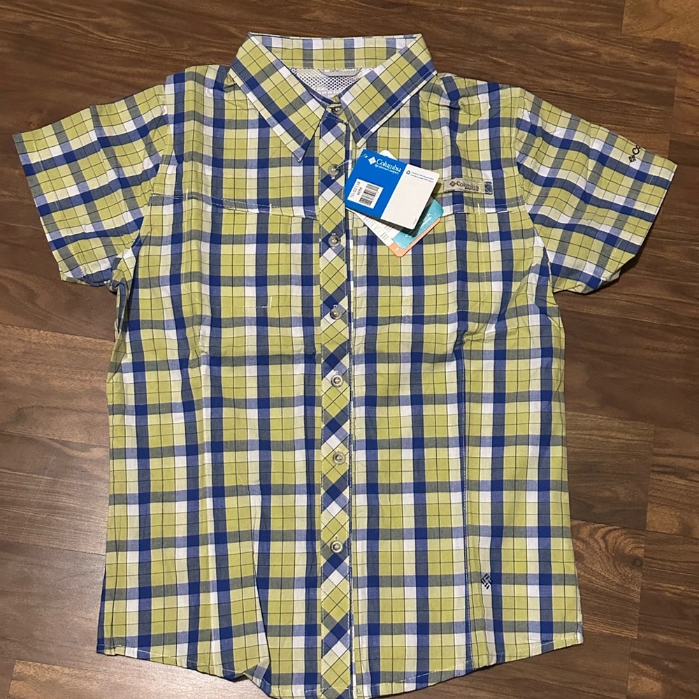 Columbia Omni- Shade Sun Protection Button Down w/ Dual Front Pockets